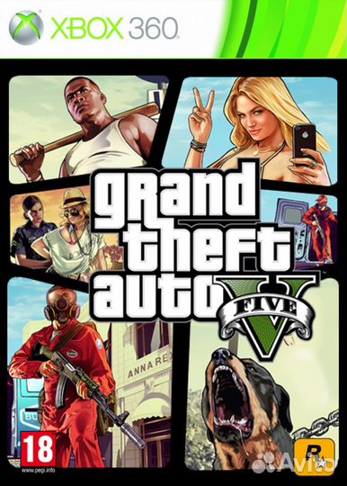Gta 5 grand theft auto 5 xbox 360 lt3.0 (Новый)