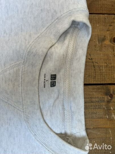 Свитер женский uniqlo размер L серый
