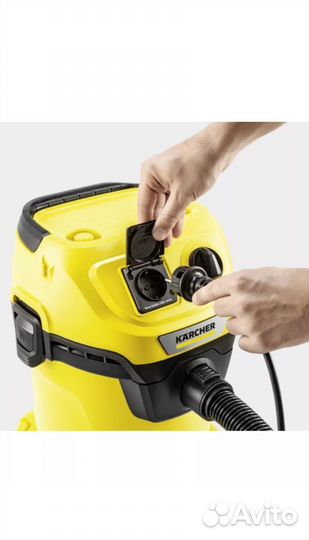 Профессиональный пылесос karcher WD 3