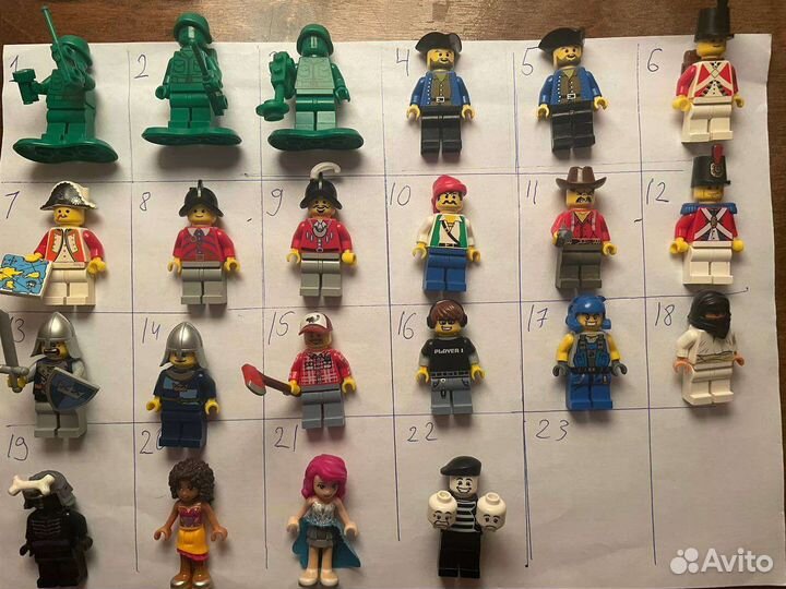 Lego минифигурки оригинал
