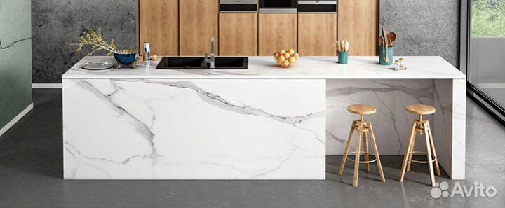 Керамический слэб столешница