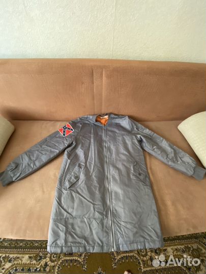 Бомбер удлиненный