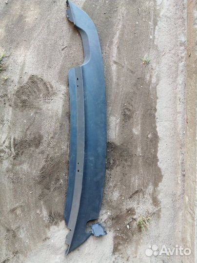 Спойлер (юбка) бампера задний Volkswagen Golf 6