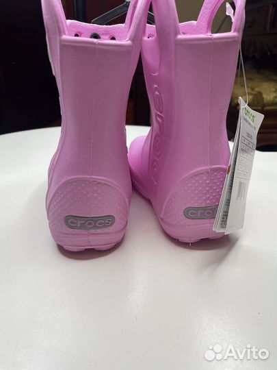 Сапоги Crocs C7 на девочку