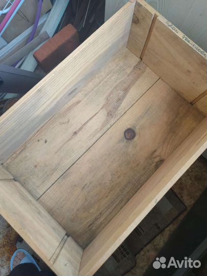 Ящик деревянный от итальянского вина