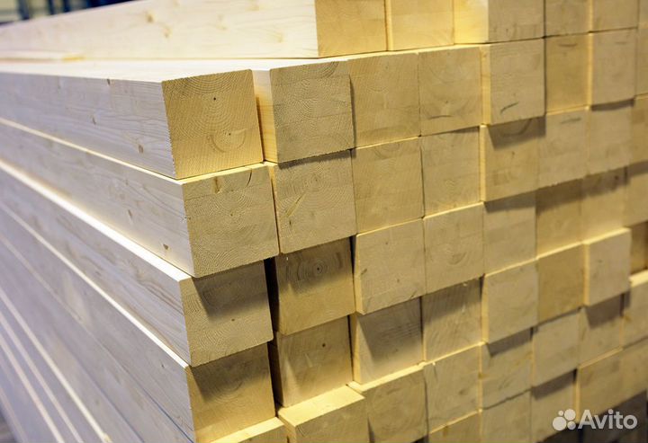 Брус сухой / Пиломатериалы / доставка но