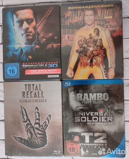 Steelbook Blu-Ray Arnold Schwarzenegger