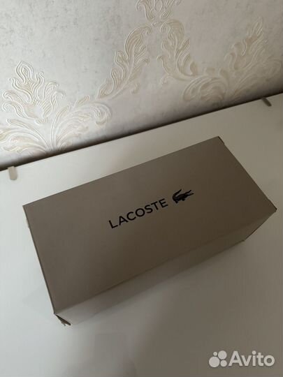 Тапочки lacoste 37 размер