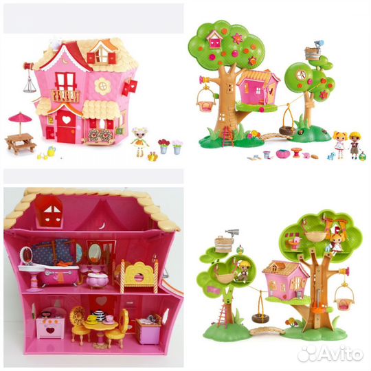 Лалалупси lalaloopsy Mini куклы наборы Домик
