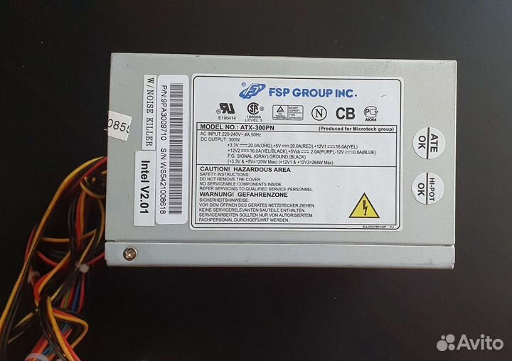 Блок питания 300w