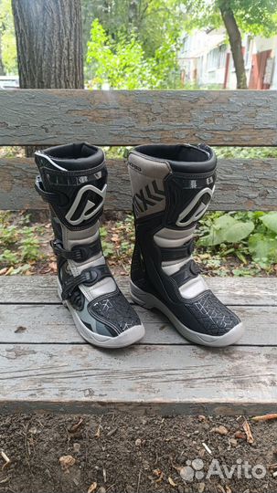 Мотоботы детские Acerbis X-team JR Black/Grey