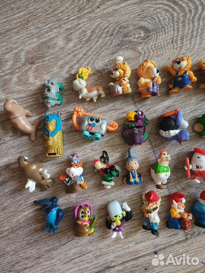 Игрушки из киндера 90х пакетом