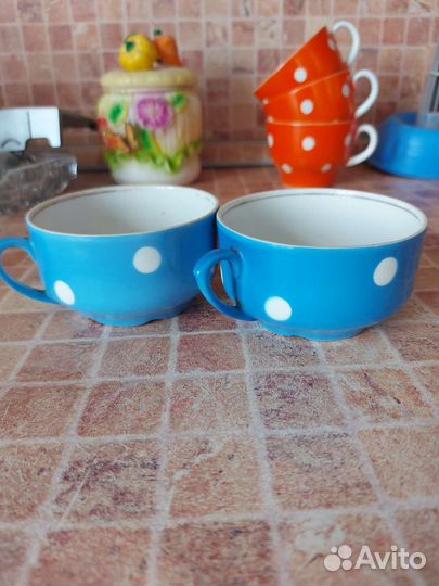 Фарфоровые чашки СССР