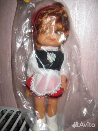 Кукла гдр Красная шапочка.20 см.Новая в упаковке