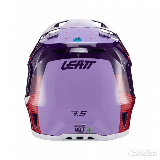 Kpocc-Эндypo Шлем Leatt Moto 7.5 Helmet SunDown