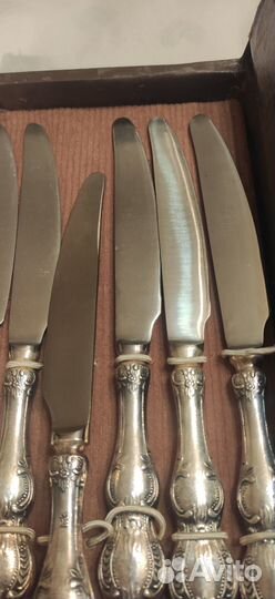 Столовый набор мельхиор