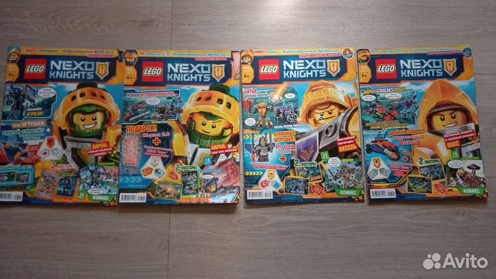 21 журнал Lego Ninjago и Lego Nexo Knights