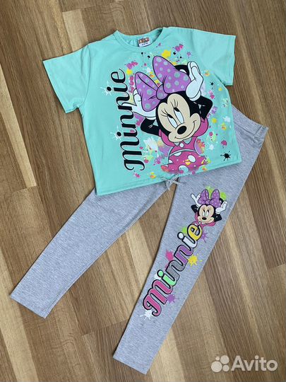 Одежда пакет для девочки с миккимаусом р122 - 140