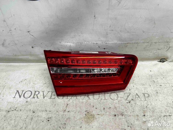 Фонарь крышки багажника левый Audi A6 C7 (4G) 2012