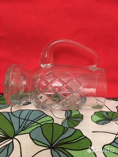 Кружка хрустальная пивная