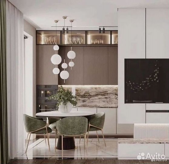 Кухонный гарнитур на заказ от фабрики