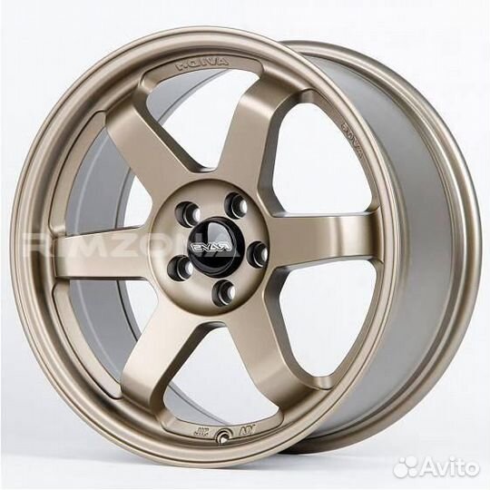 Литой диск rays R17 5x100