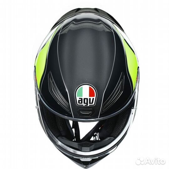 Agv K1 E2205 Power Grey Green Зеленый