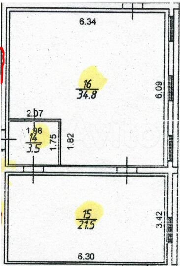 Помещение под детский центр 21,5м², 59.8м²