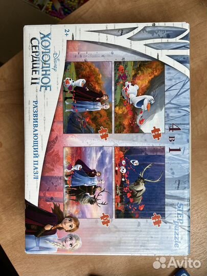 Пазлы для малышей пакетом