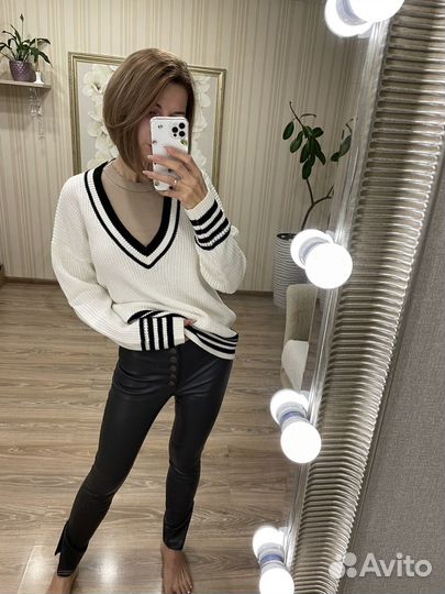 Брюки экокожа 25