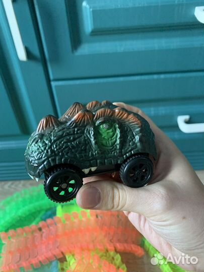 Конструктор + гибкий трек пакетом