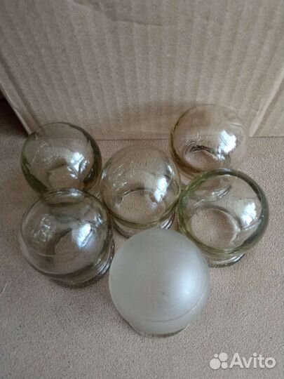 Медицинские банки СССР, 6 шт
