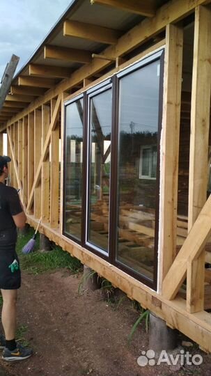 Окна пвх панорамные 2800*2200