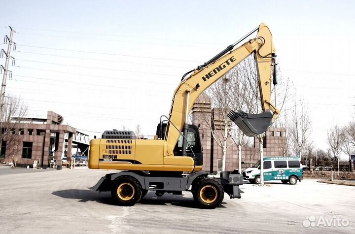 Колёсный экскаватор HENGTE HT190W, 2023