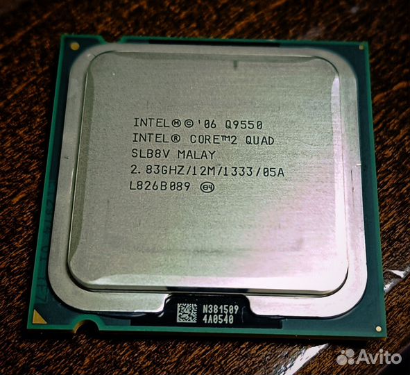 Процессор intel core 2 quad q9550