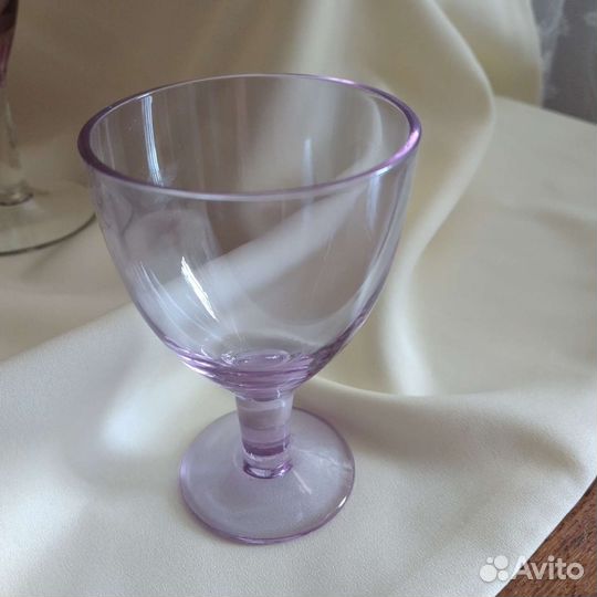 Бокалы цветное стекло времен СССР