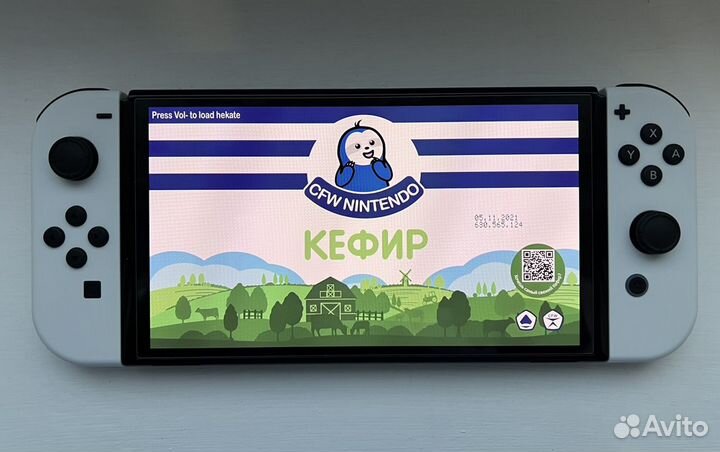 Прошитая Nintendo switch oled+200игр+чек