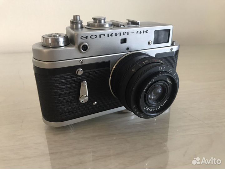 Фотоаппарат Зоркий-4К + объектив Индустрар-50
