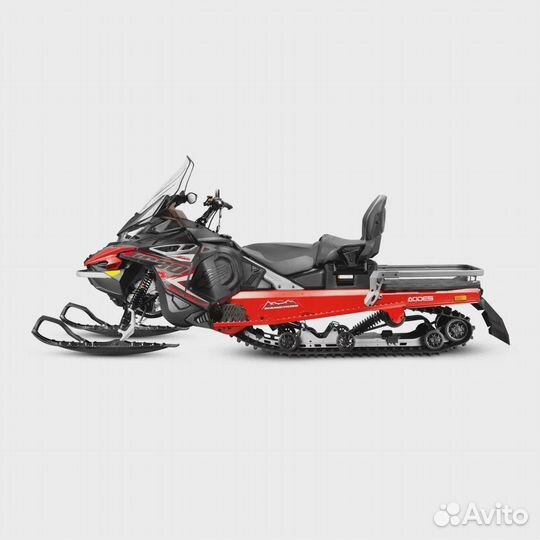 Снегоход aodes Snowcross 1000 SWT 600mm (red)