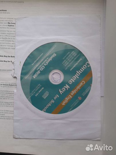 Книга для обучения английскому (Кембридж печать)