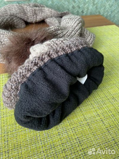 Комплект шапка и снуд