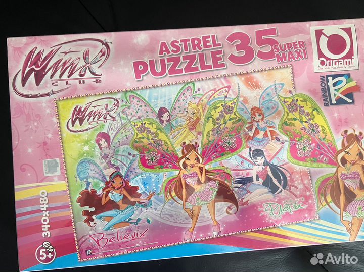 Пазлы winx club