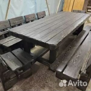 Мебель для дома и дачи из массива дерева «Витязь»