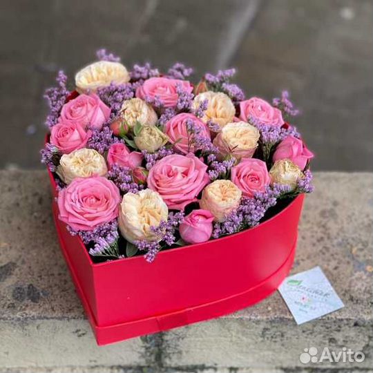 Шикарный сладкий букет Сердце