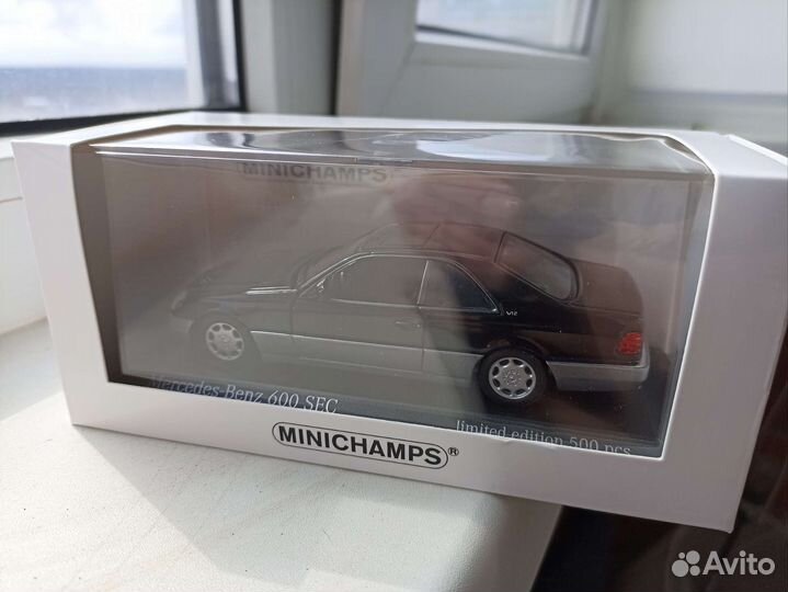 Mercedes 600 Sec C140 1992 Minichamps 1:43