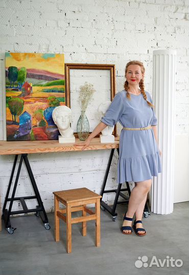 Картина маслом на холсте пейзаж