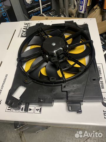 LADA Vesta вентилятор охлажления