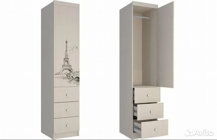 Шкаф комбинированный 