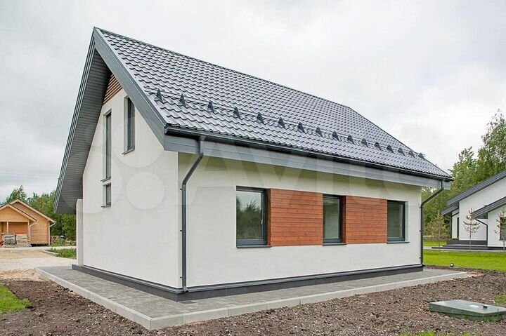 Дом 126 м² на участке 8 сот.