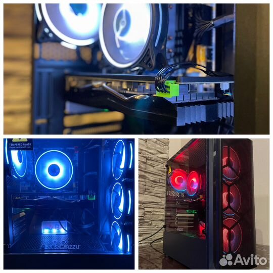 Игровой пк Intel(3.8mhz) -RX 580 8Gb-16Gb ddr4